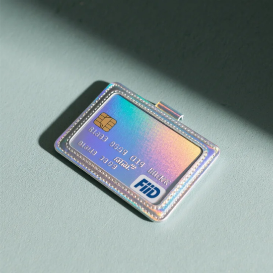 Holographic RFID Blocking Card Holders